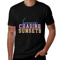 Forever Chasing Sunsets Adventure Vibes Zip  Vintage-inspired T-Shirt