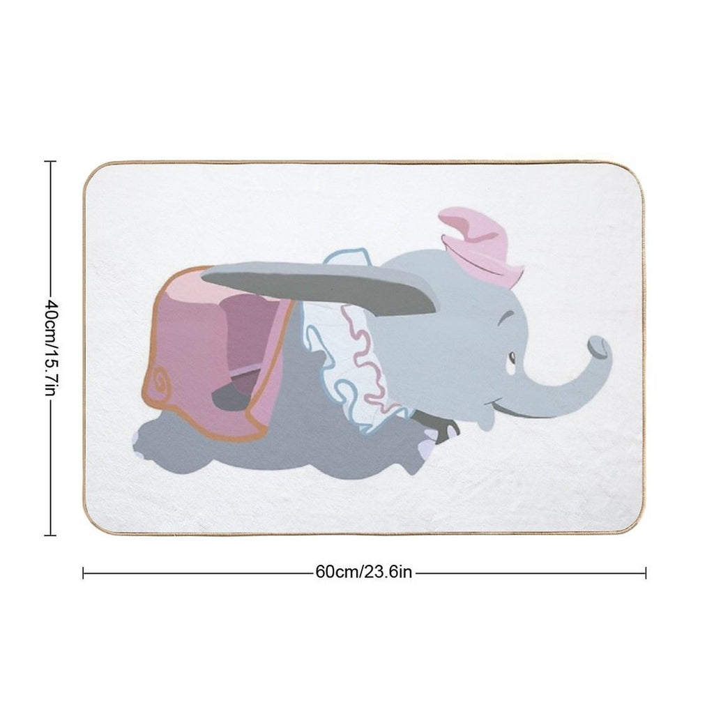 He Can Fly!  Eco-Friendly Bath Mat