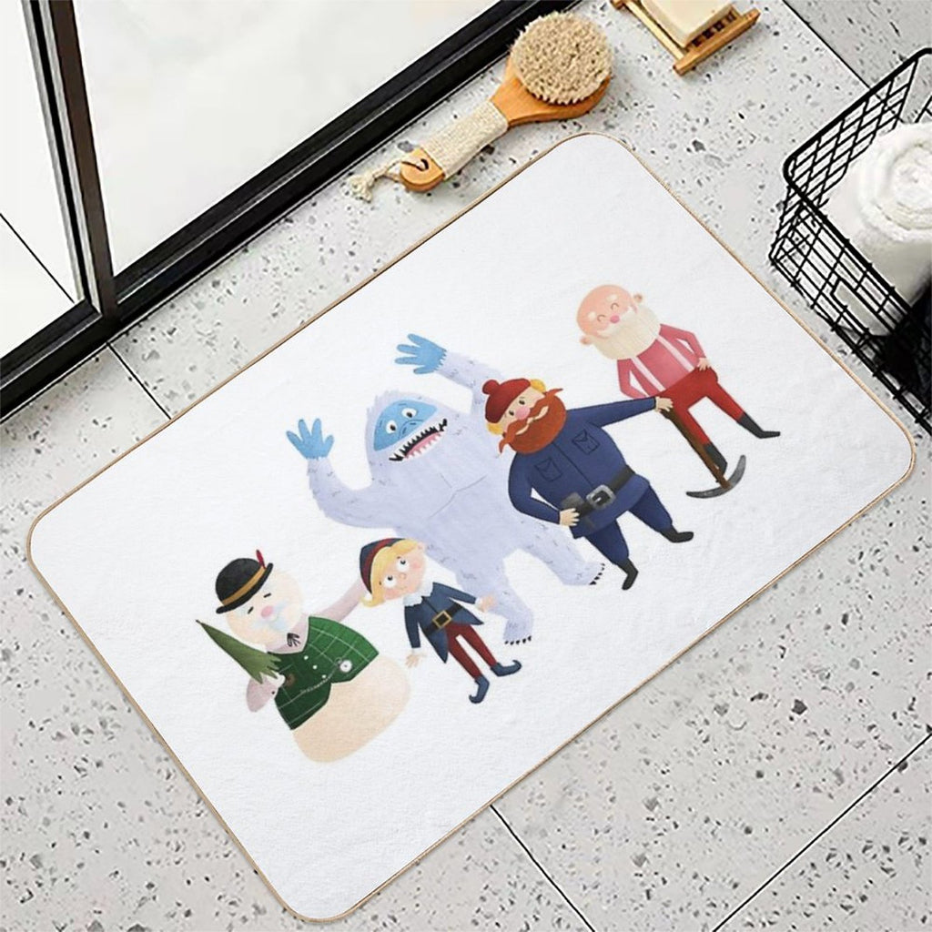Classic Rudolph 2016  Fade-Resistant Bath Mat
