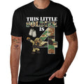 Kids 4 Years Old Boy Army Military 4th Birthday Kids  Moisture-wicking T-Shirt