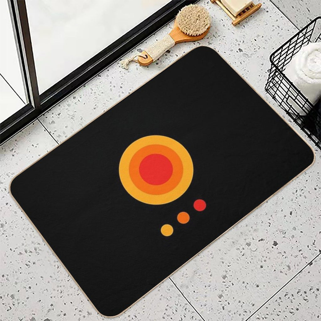 Bauhaus Color  Absorbent Bath Mat