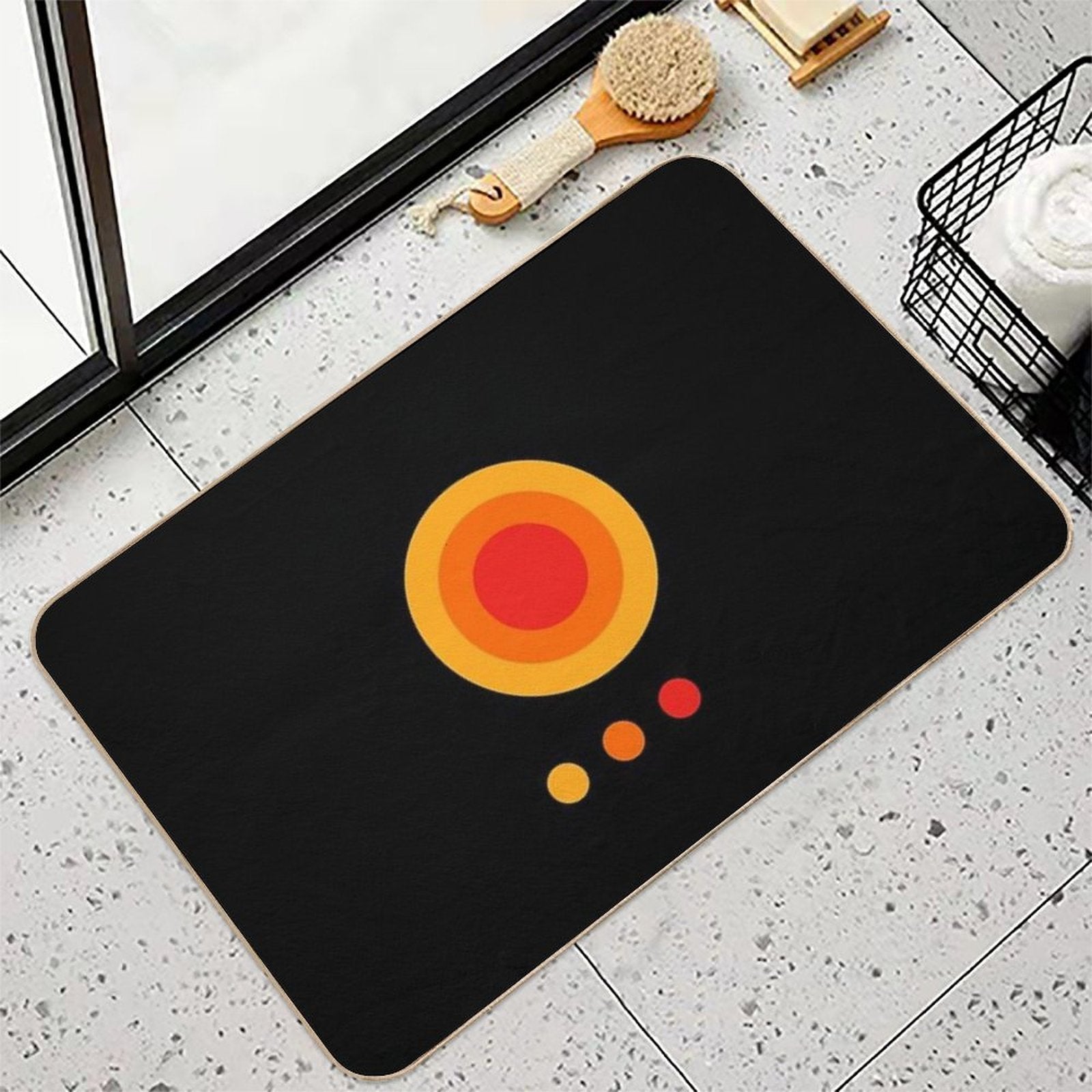 Bauhaus Color  Absorbent Bath Mat