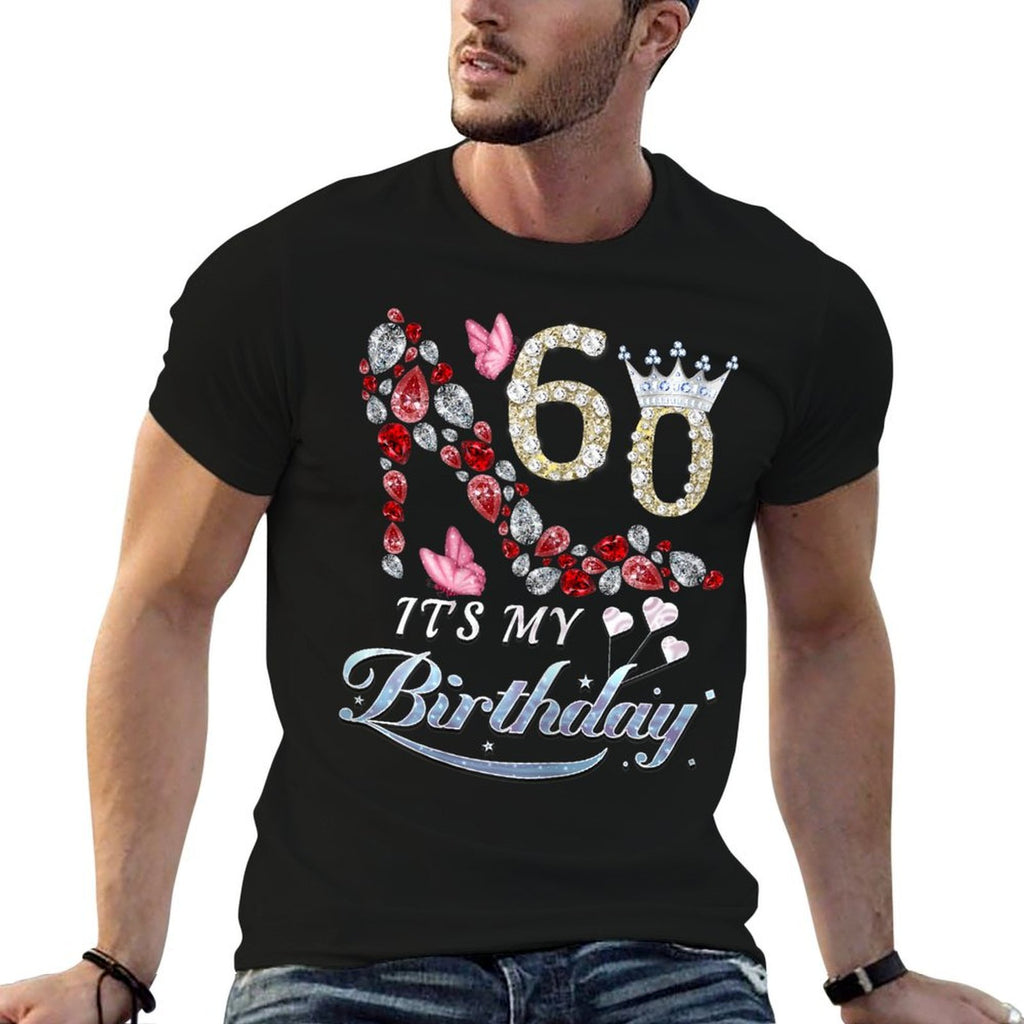 It's My 60th Birthday, 60 Years Old, 60th Birthday Queen  Stretchy T-Shirt