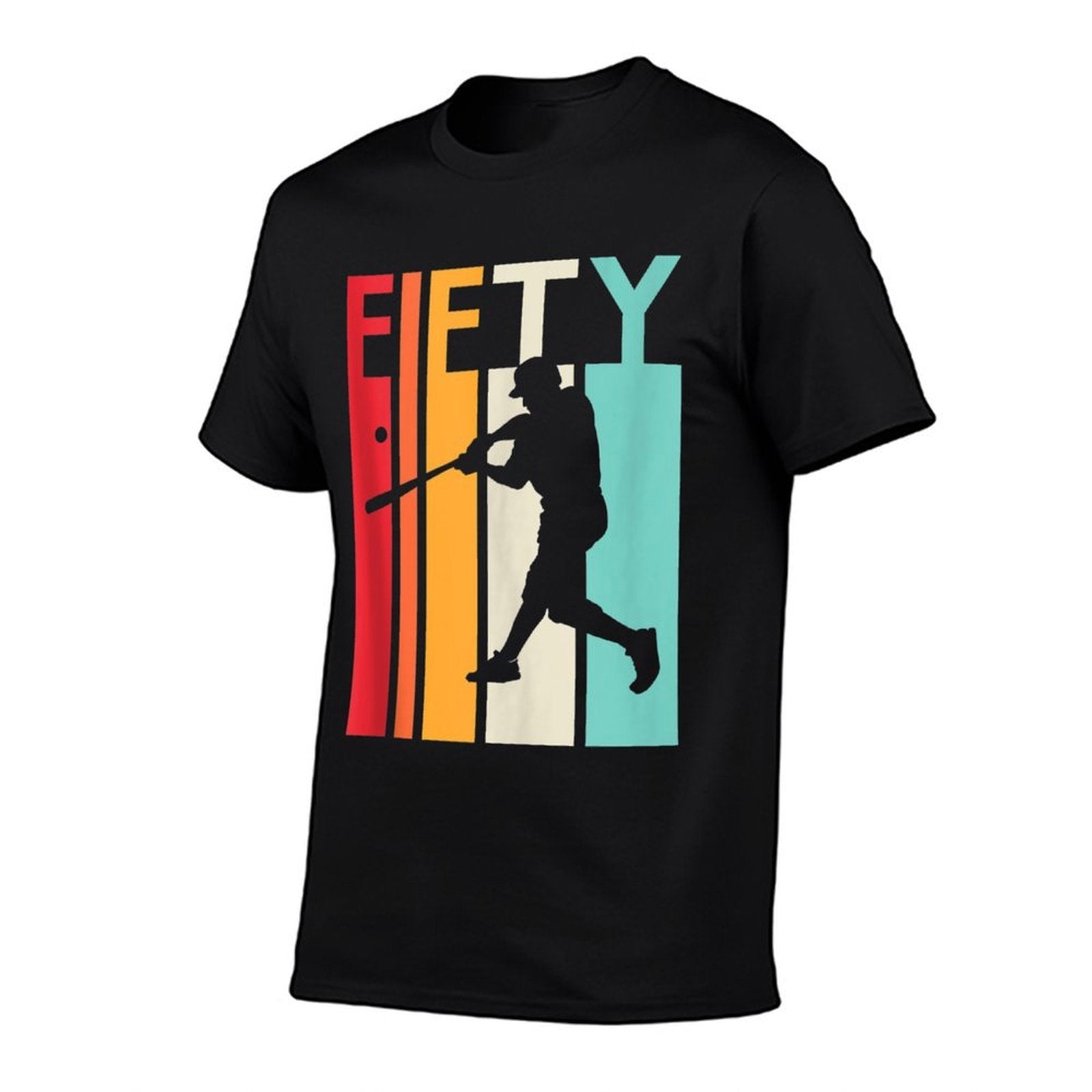 50th Birthday Gift Vintage Baseball for 50 Year Old  Polyester Blend T-Shirt
