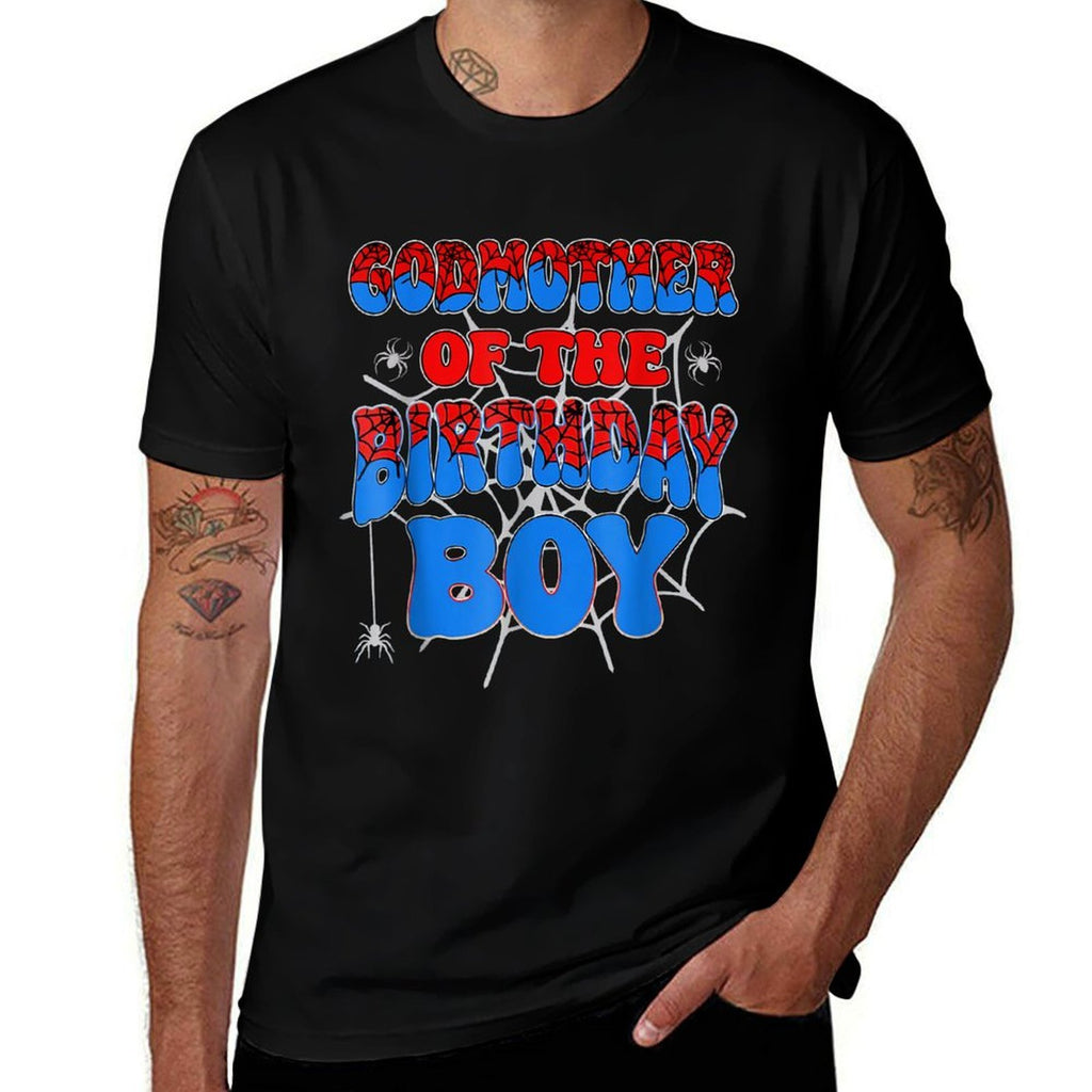 Matching Family Godmother Of The Birthday Boy Spider  Classic T-Shirt