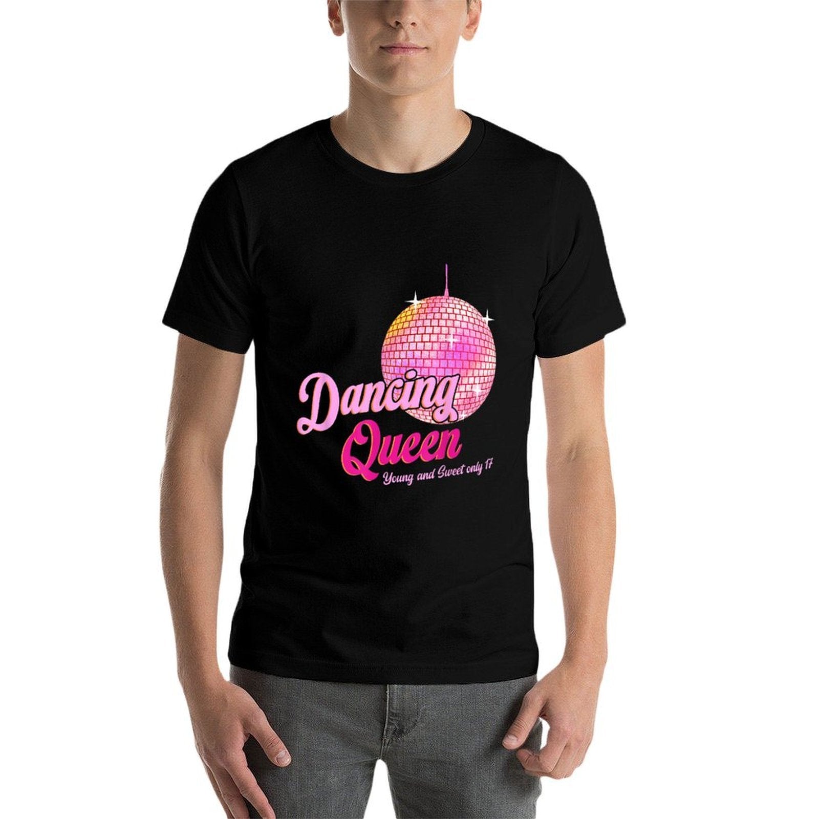 Dancing Queen 17 Birthday Vintage Dancing Disco  Odor-resistant T-Shirt