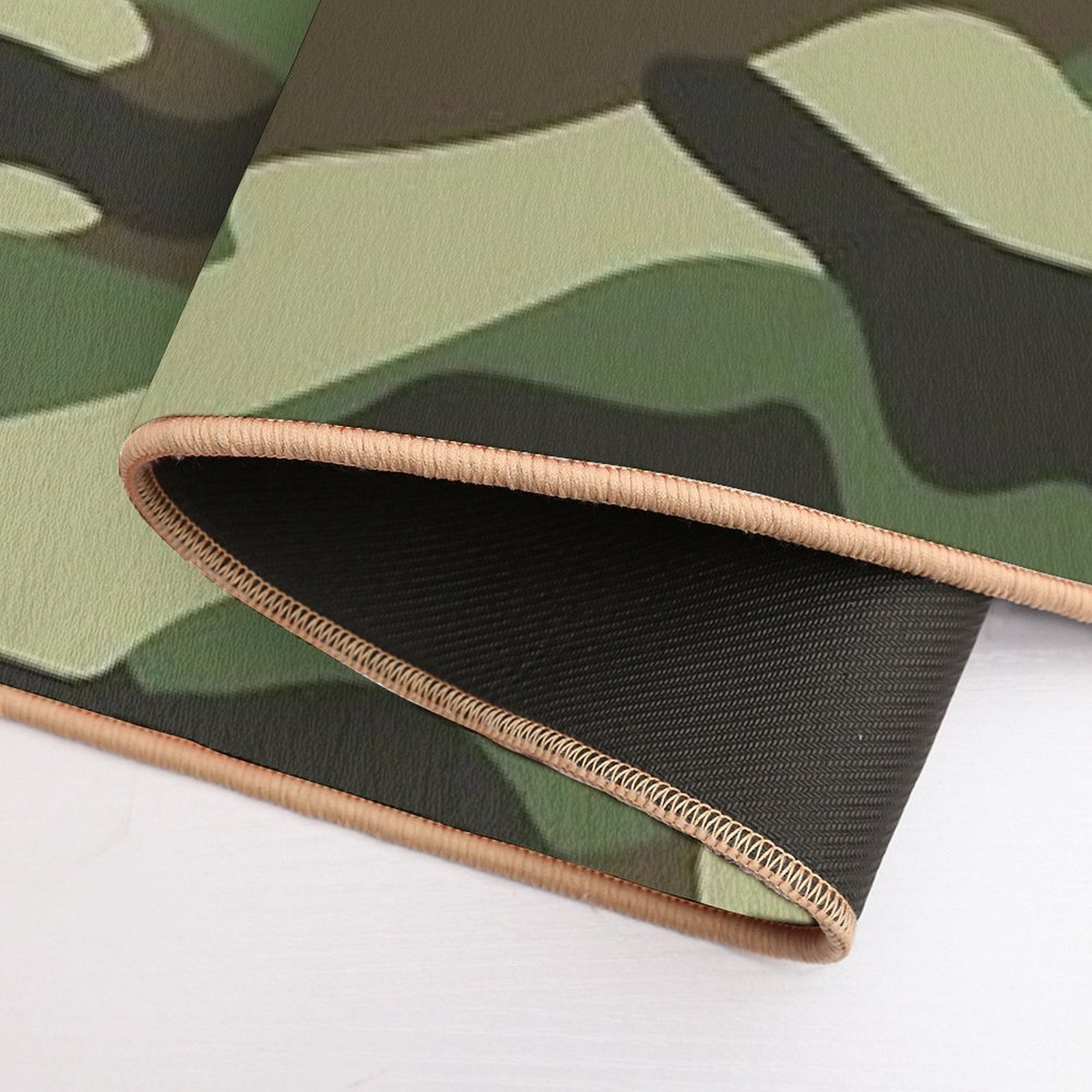 Camouflage Camo Military Design  Toxin-Free Bath Mat