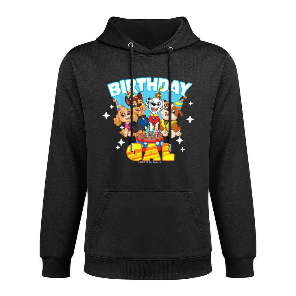 Kids PAW Patrol Birthday Gal Friendly Group Celebration Durable Construction Hoodie