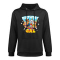 Kids PAW Patrol Birthday Gal Friendly Group Celebration Durable Construction Hoodie