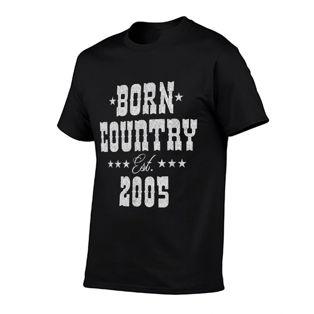 20 Year Old Country Music 20th Birthday  Summer-ready Fabric T-Shirt