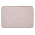 Cute Boho Minimalist Dotted Circles Design Pale Pink  Multi-Purpose Bath Mat
