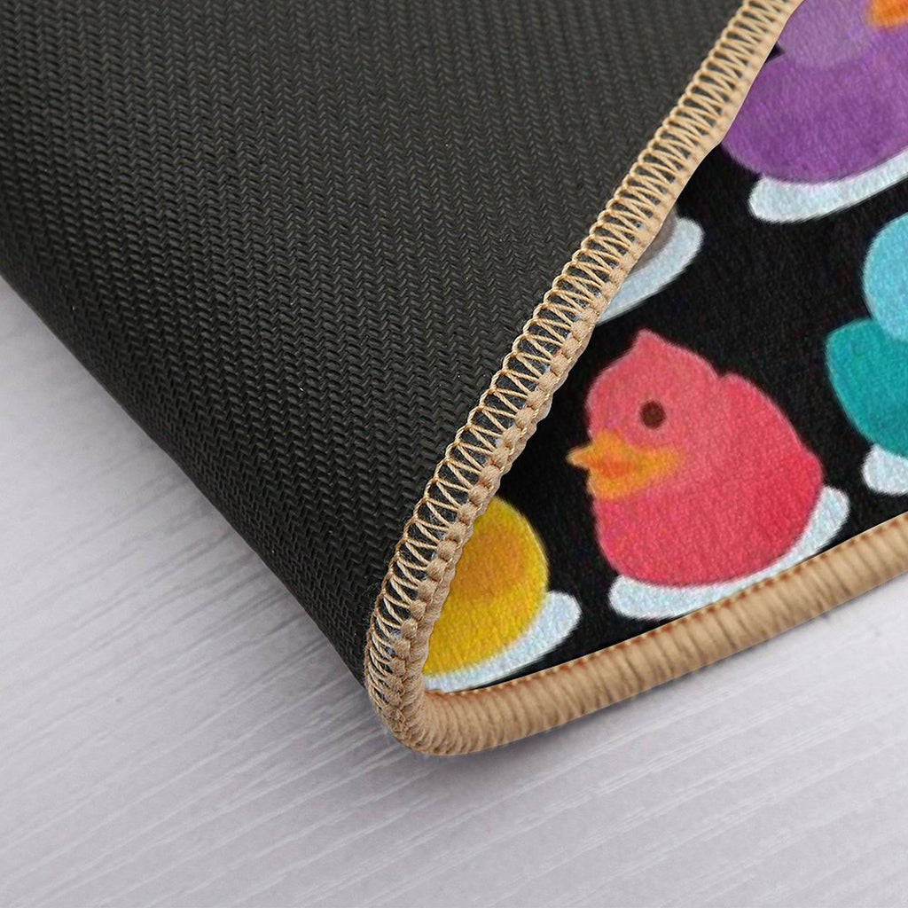Duck Duck Go! Oh No, Ducks Everywhere!  Stain-Proof Bath Mat