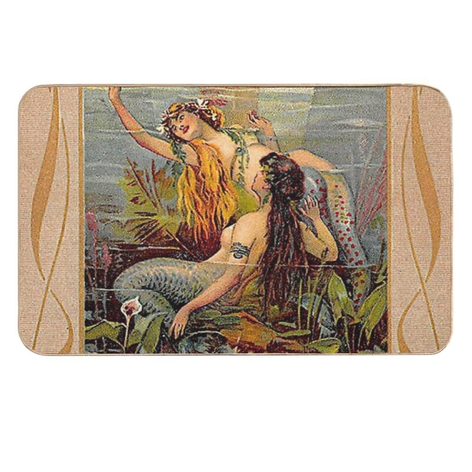 Das Rheingold Mermaid  Eco-Friendly Bath Mat
