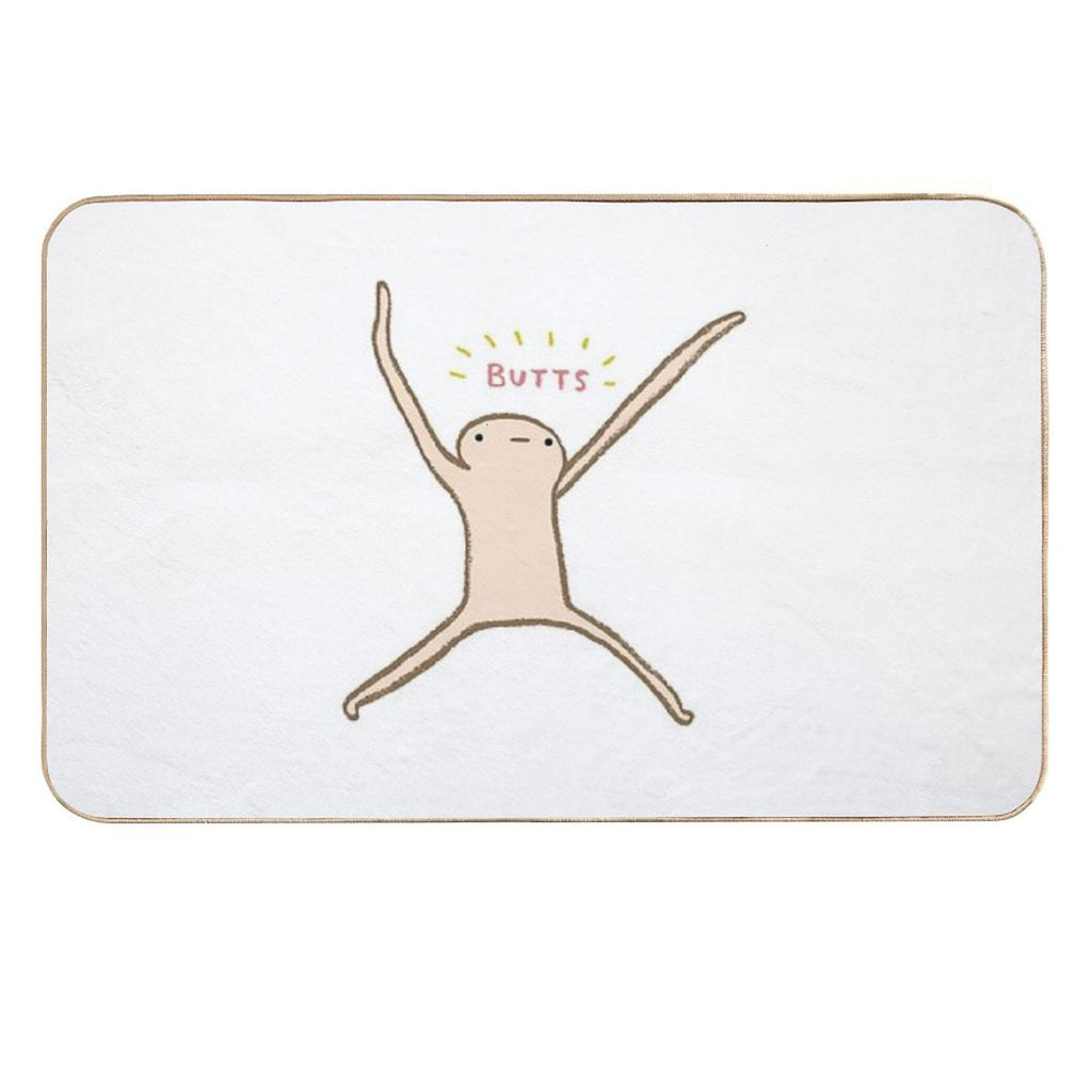 Honest Blob - Butts  Long-Lasting Bath Mat