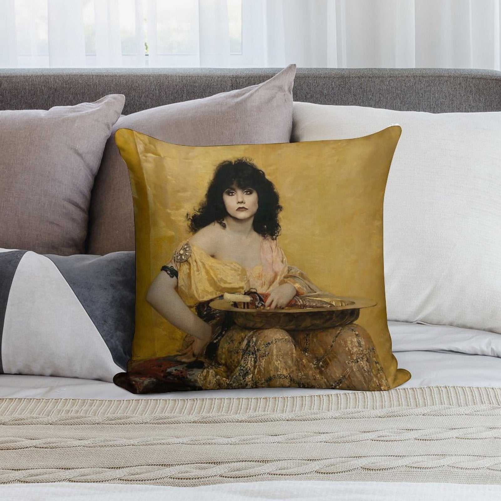 WWDITS Nadja HD Soft Washable Throw Pillow