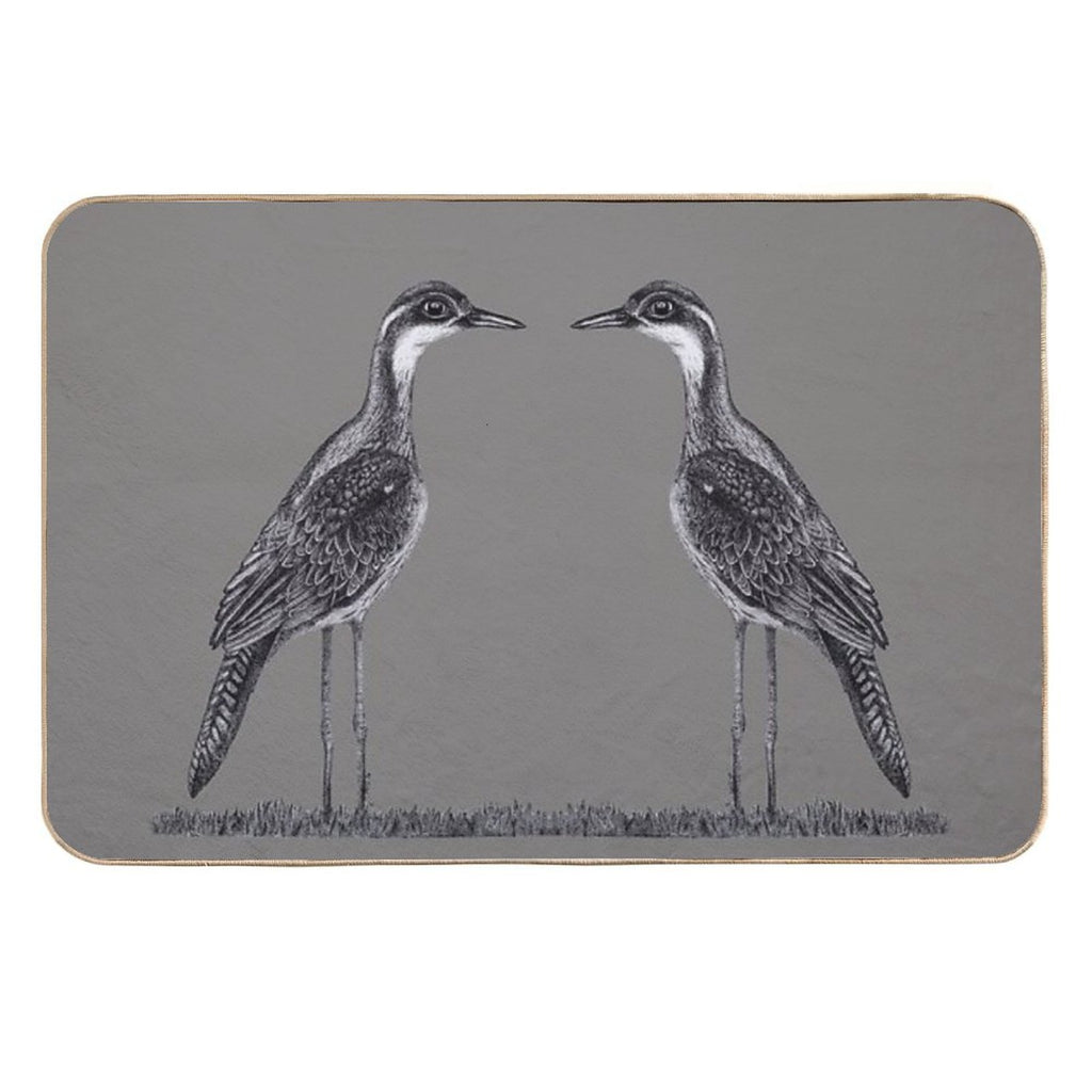 Bush Stone-Curlew Durable Bath Mat