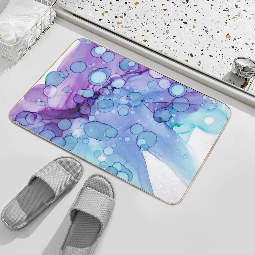 Mermaid Splash  Dirt-Trapping Bath Mat