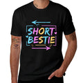 Best Friends Matching Tall Short Bestie Besties Matching BFF  Quick-drying T-Shirt