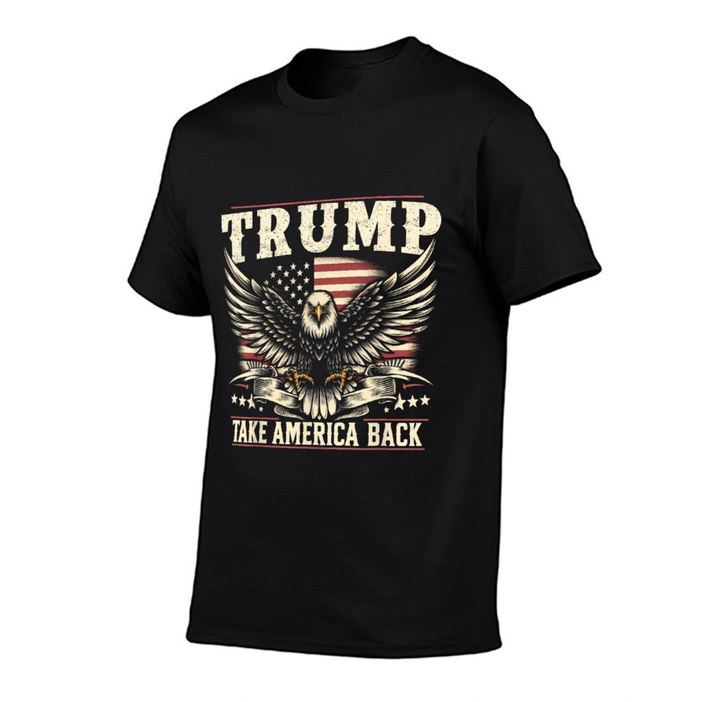 Trump 2024 USA Take America Back Eagle American  Moisture-wicking T-Shirt