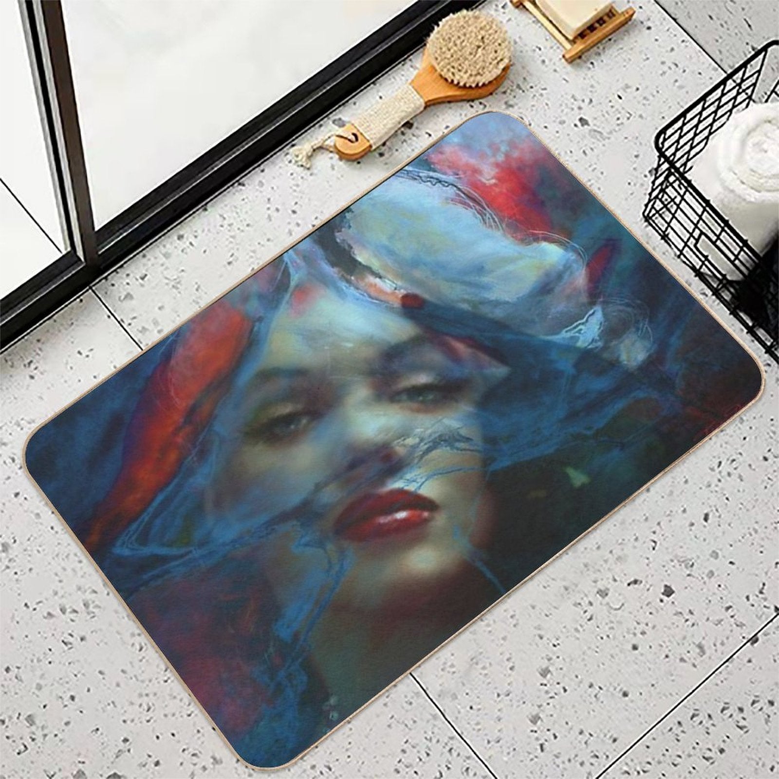 MM 128A 4  Easy To Clean Bath Mat