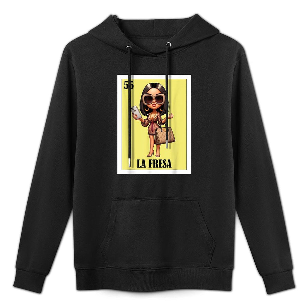Funny Mexican Design for Women - La Fresa Casual Wear Hoodie