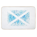Scottish Saltire Flag - The Cross of St Andrew, Patron Saint of Scotland  Easy Maintenance Bath Mat