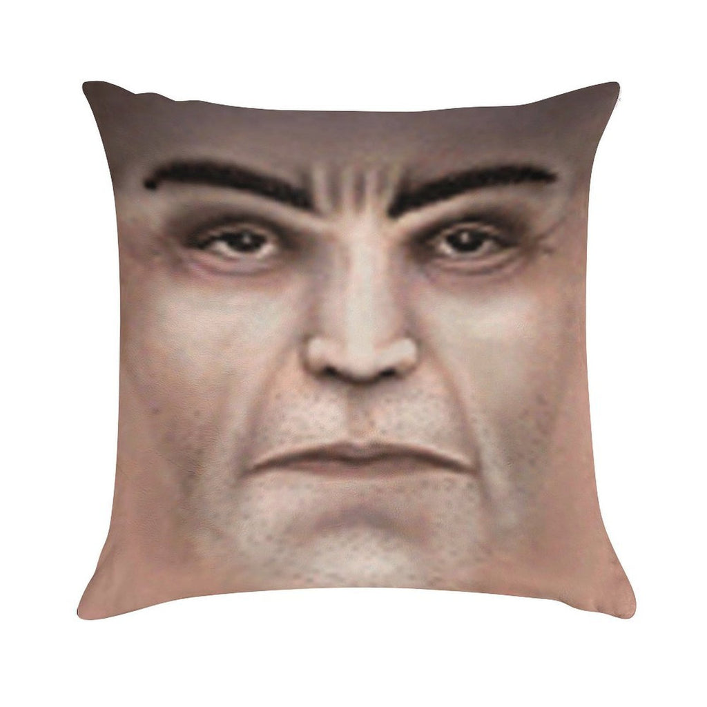 Funny Passport Guy Soft High-Density Material Throw Pillow