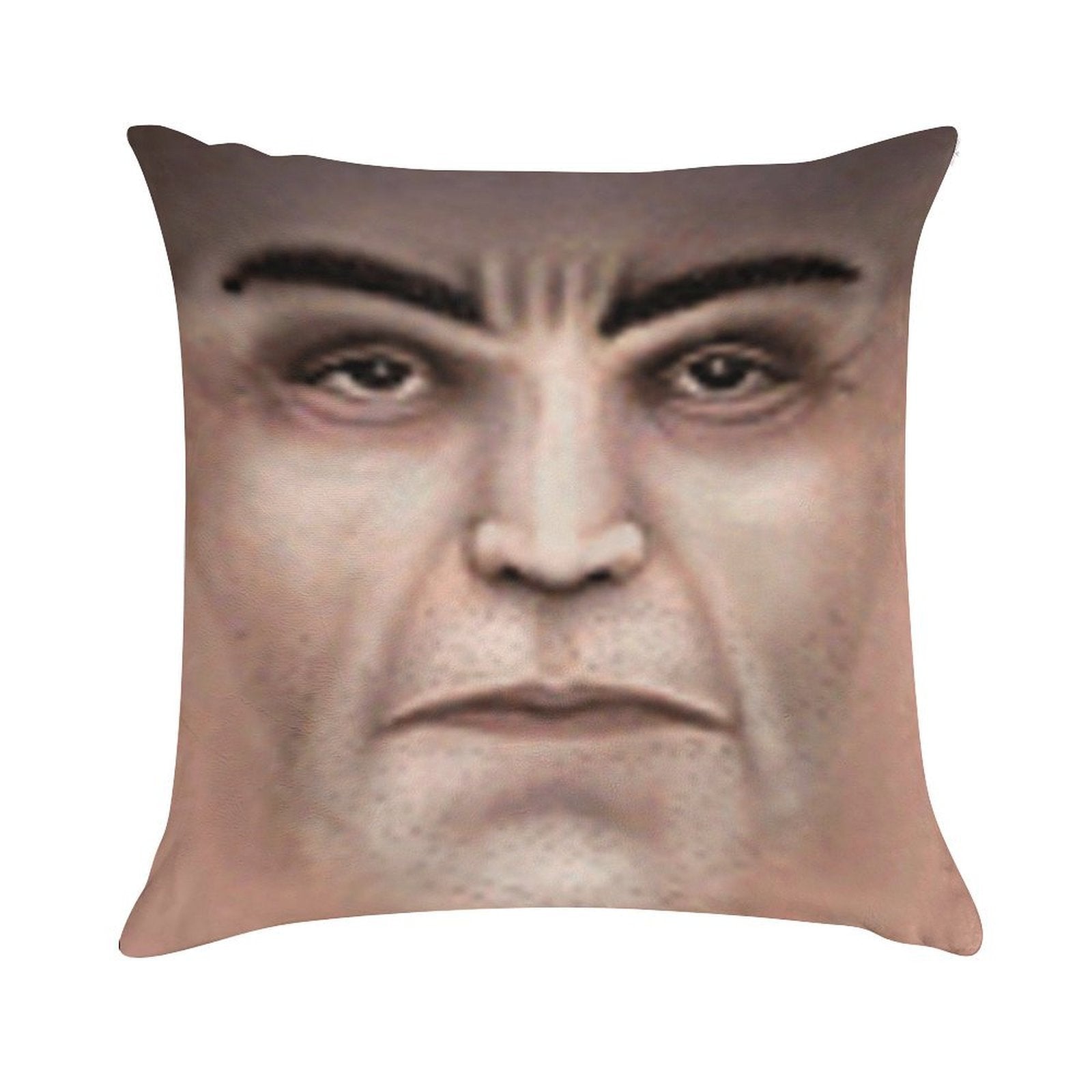 Funny Passport Guy Soft High-Density Material Throw Pillow