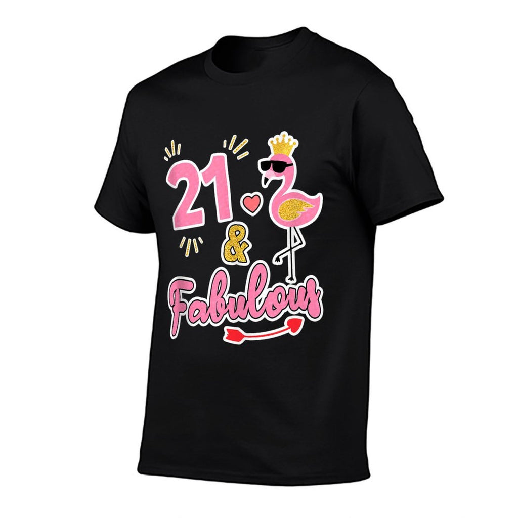 21 And Fabulous - 21 Years Old Gift - 21st Birthday  Odor-resistant T-Shirt