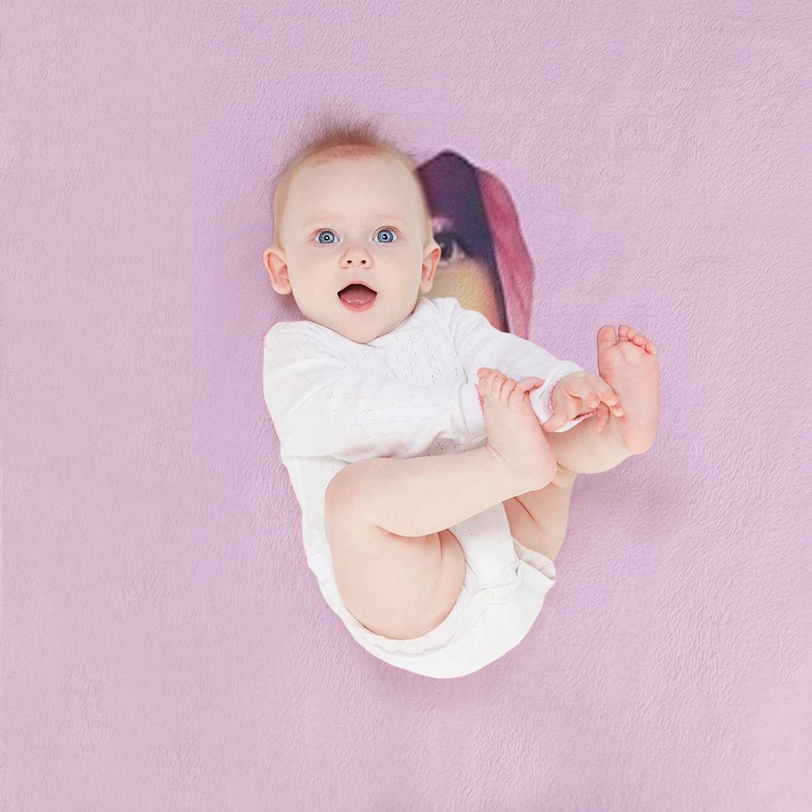 Joella Face Eco-conscious Throw Blanket