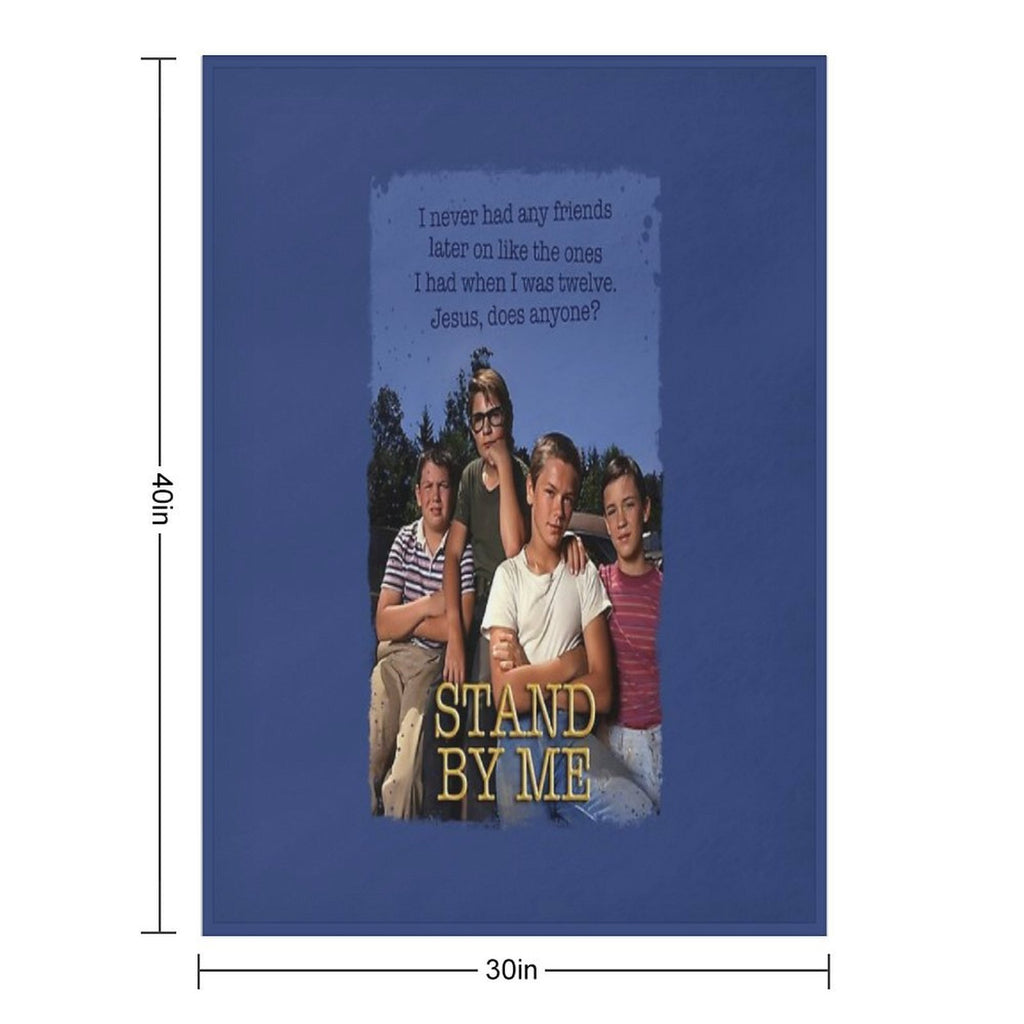 Stand By Me No2 Quick-dry Throw Blanket