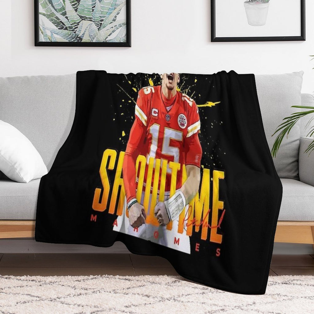 Patrick Mahomes Wrinkle-free Throw Blanket