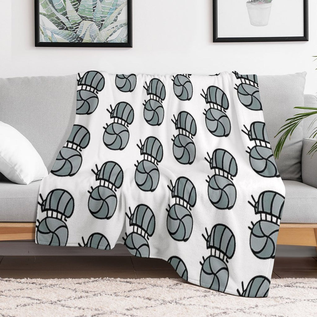 Roly-poly Machine-washable Throw Blanket
