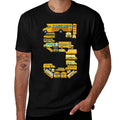 School Bus 5th Birthday School Bus Themed Kids 5 Year Old  Polyester Blend T-Shirt