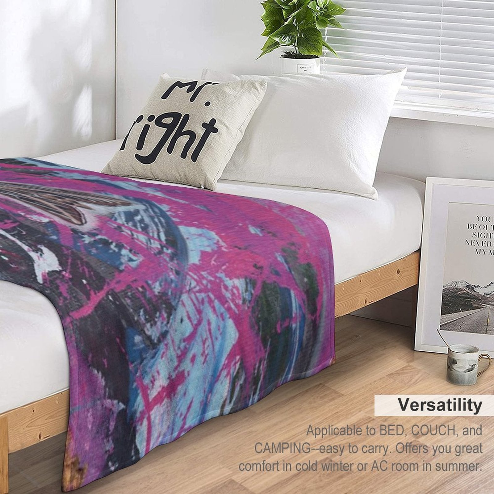 I've Been Here before Shrink-resistant Throw Blanket