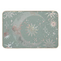 Mystic Green Moon  High-Traffic Bath Mat