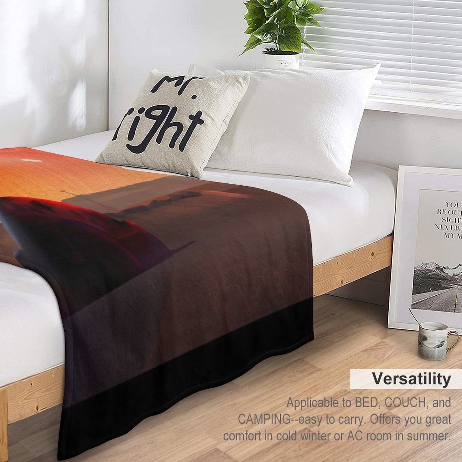 Tatooine Travel-friendly Throw Blanket