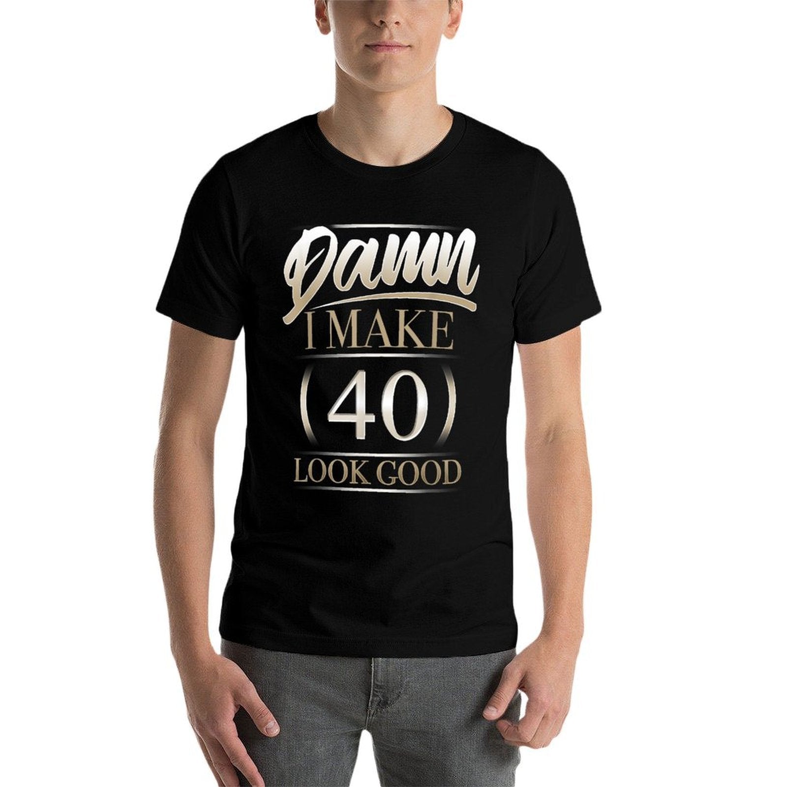 40th Birthday T Funny Women Men  Lightweight T-Shirt