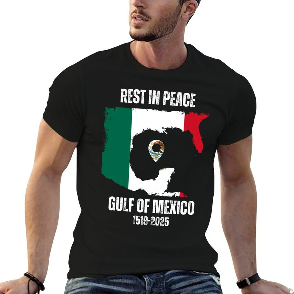 Trump America RIP Gulf of Mexico President Trump Gulf of USA  Durable T-Shirt
