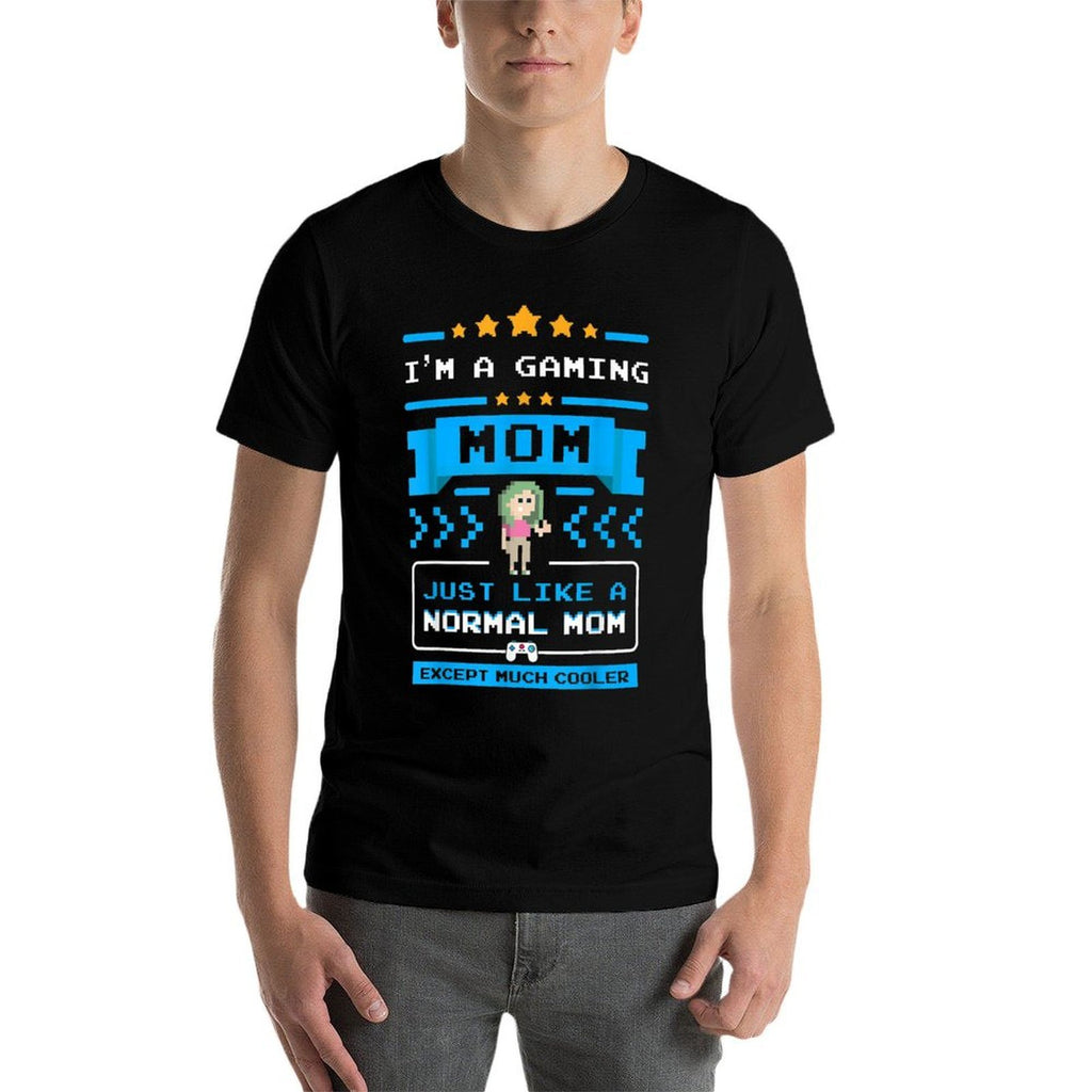 Im A Gaming Mom Funny New Mom Gamer Pregnancy Announcement  Affordable Price T-Shirt