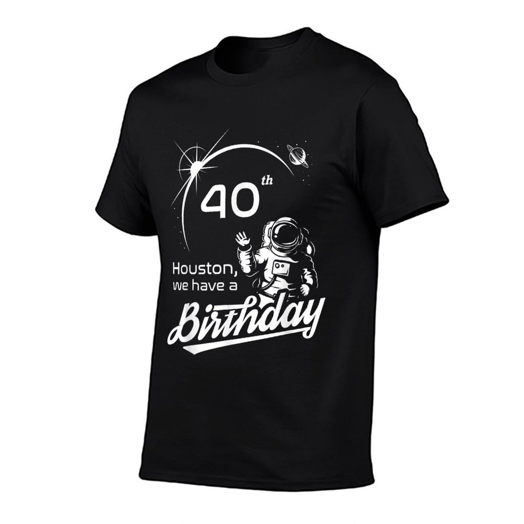 Astronaut 40th Birthday Chic Clothing Perfect Delivery Gift  Fade-proof Color T-Shirt