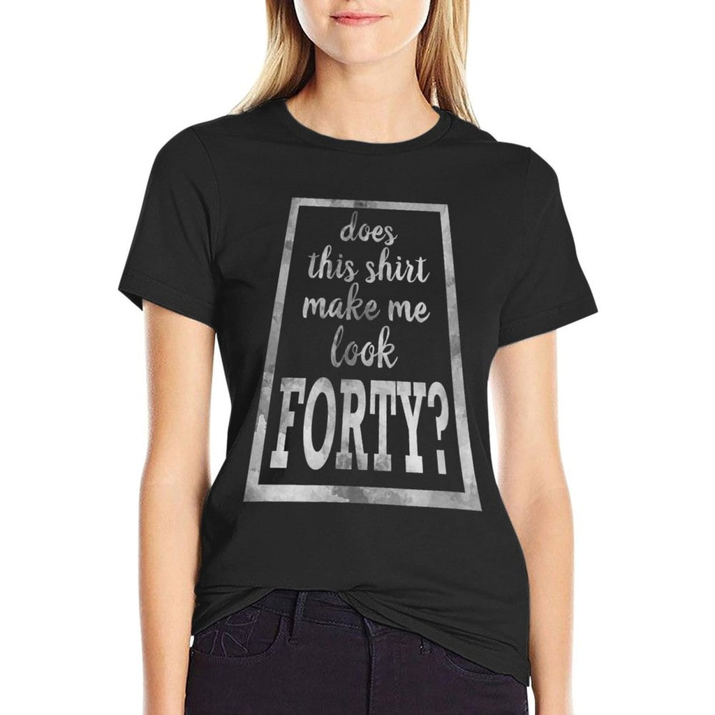 40th Birthday Happy Bday Gift T Shirt  Rolled Sleeves T-Shirt