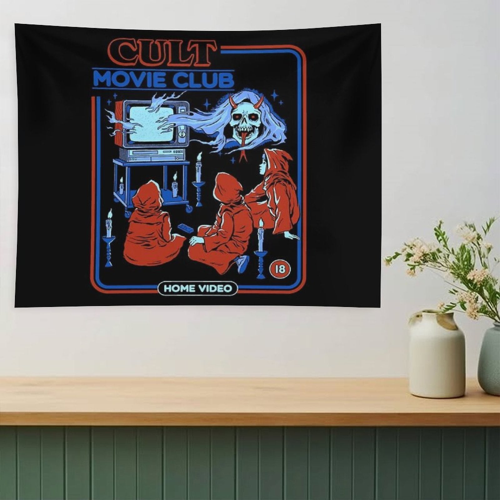 Cult Movie Club Tapestry
