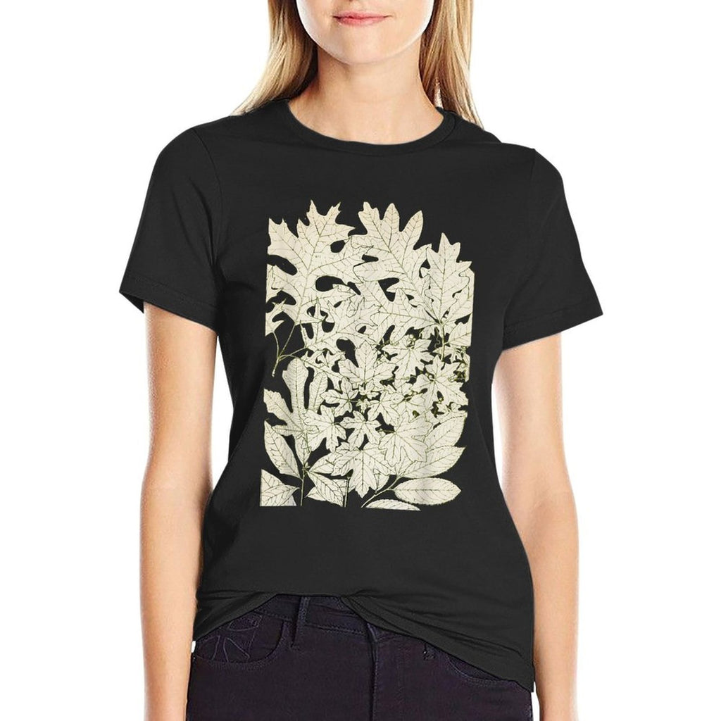Cool Botanical Illustrations, Leaves And Flowers from Nature  Versatile T-Shirt