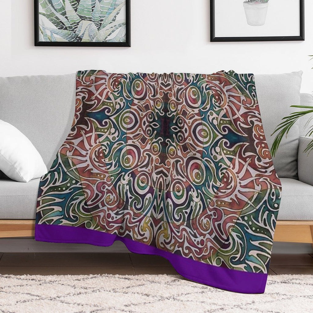 Iris Quick-dry Throw Blanket