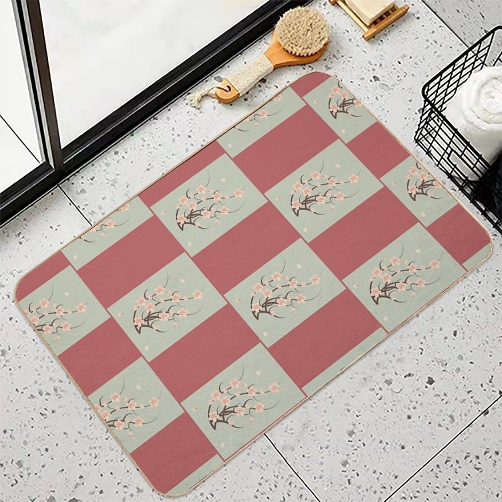 Background  High-Traffic Bath Mat