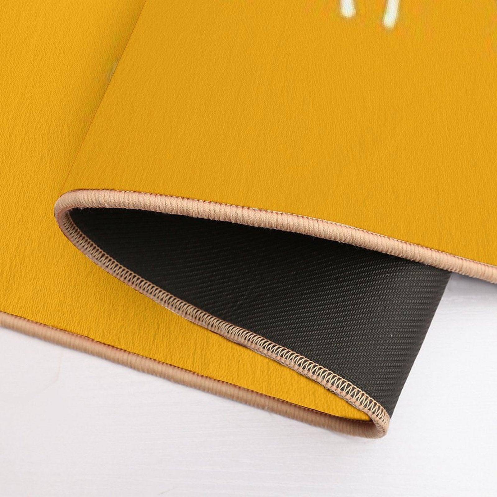 So Fresh And So Clean Yellow  Odorless Bath Mat