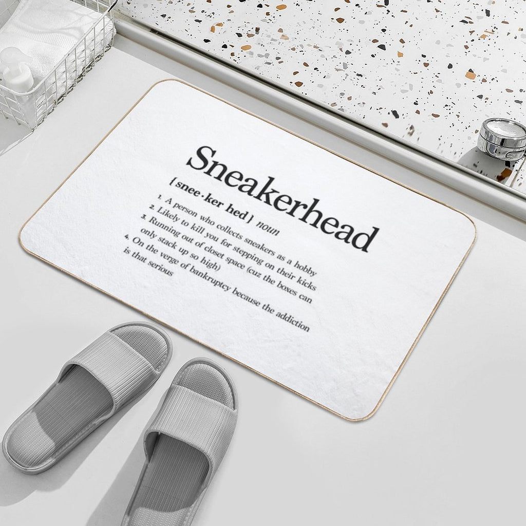 Sneakerhead Definition  Versatile Bath Mat