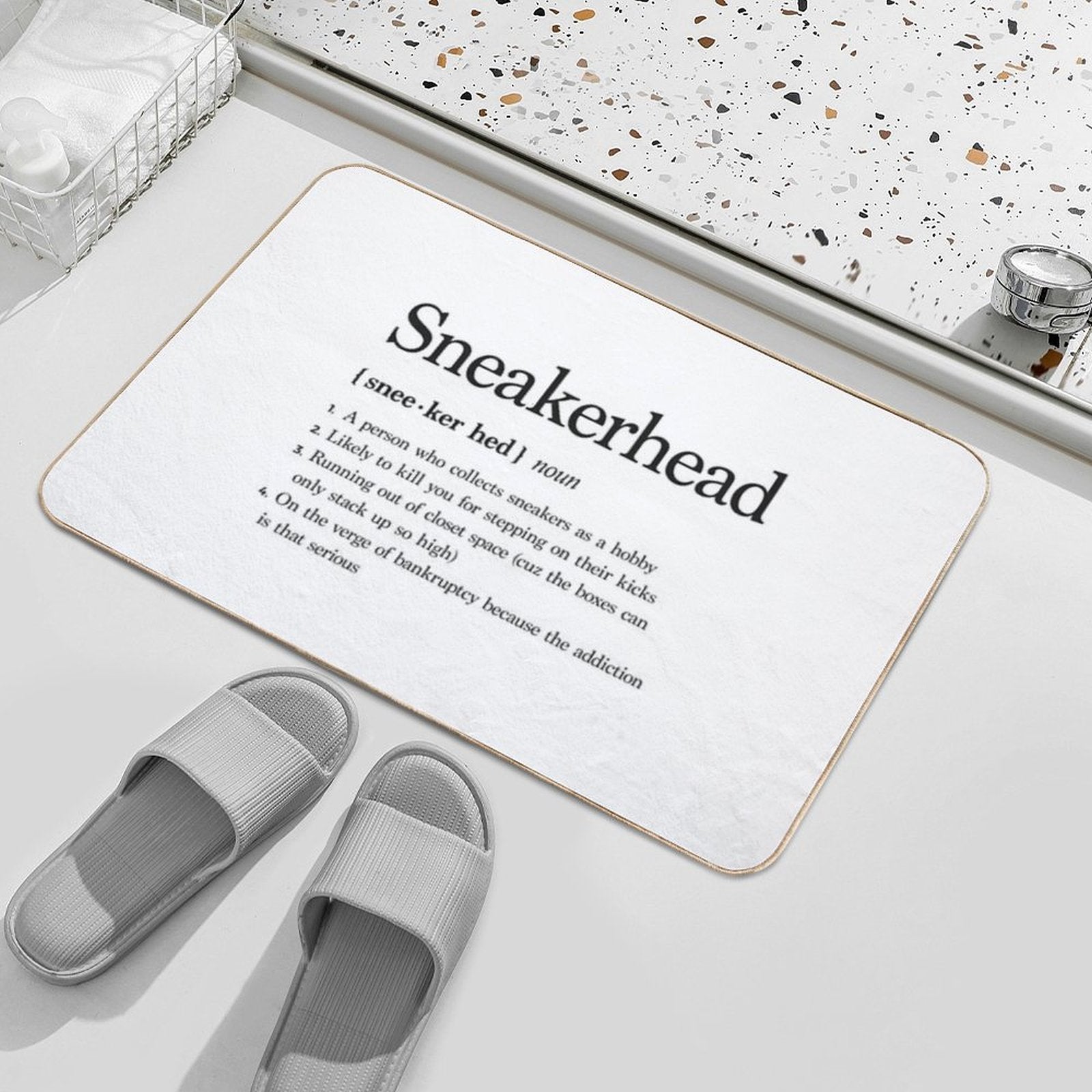 Sneakerhead Definition  Versatile Bath Mat