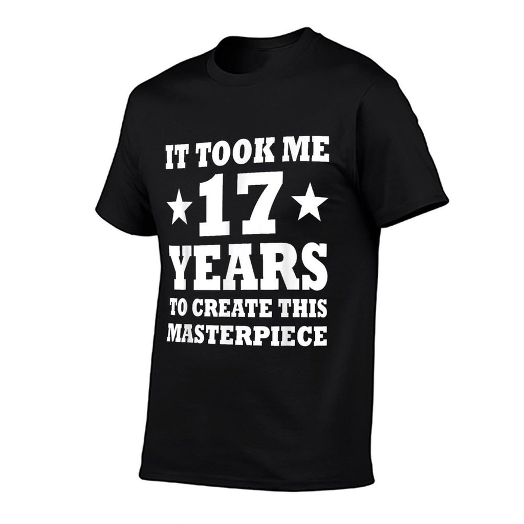 Funny 17th Birthday Gift For-17-Year Oldns Boys Girls  Eco-friendly Material T-Shirt